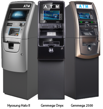 Featured ATM models available from ATM Machie Ohio
